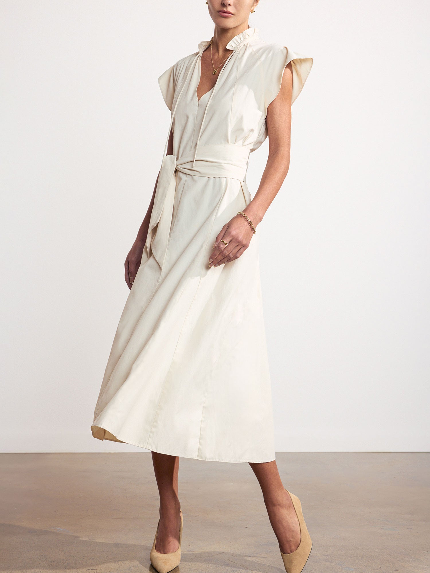 Women's Newport Midi Dress in Calico