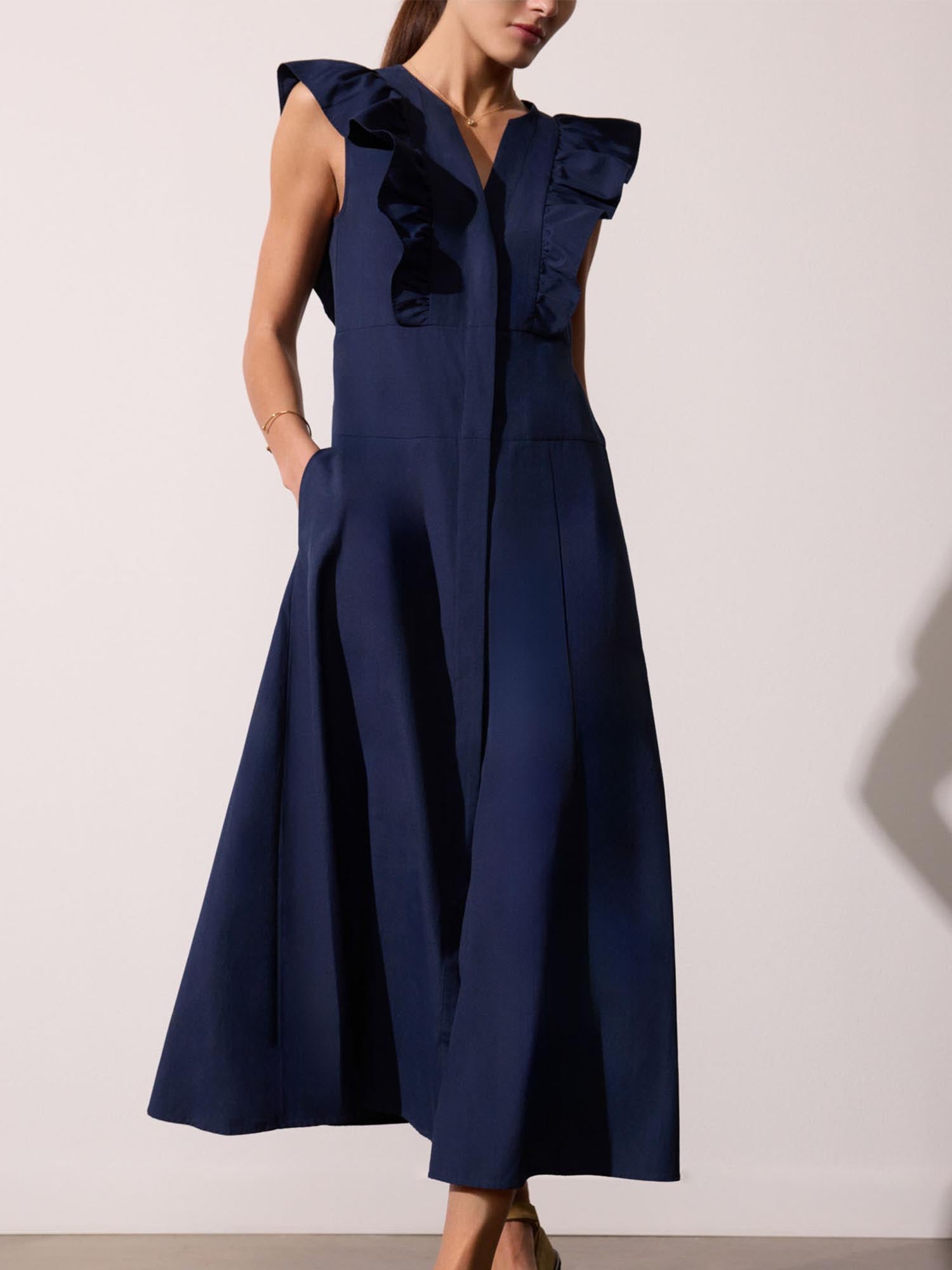 Brochu Walker Aurora Ruffle Dress