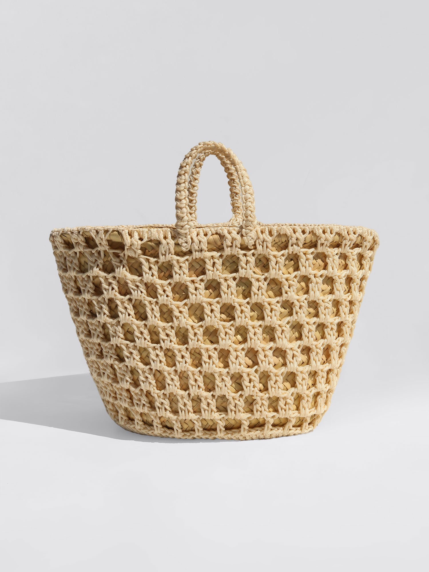 Women's Dune Basket Bag in Ecru | Brochu Walker