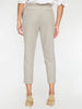 Westport light grey cuffed crop pant back view