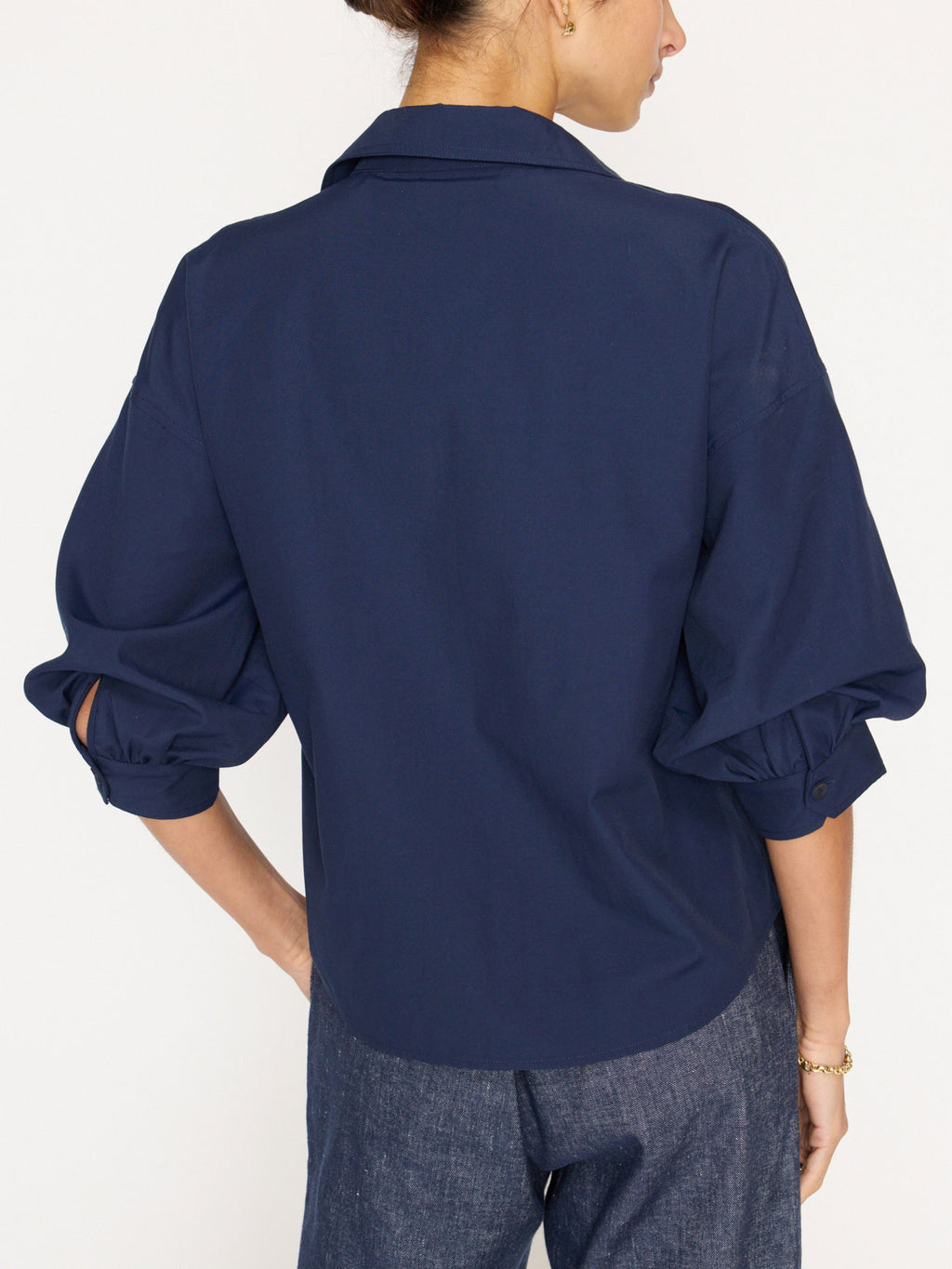 Women's Kate Shirt in Navy | Brochu Walker