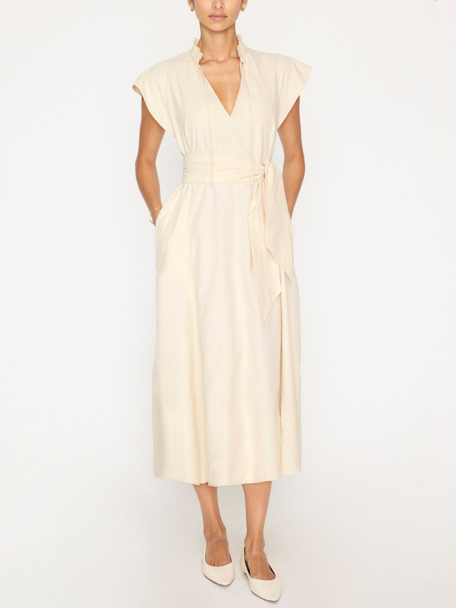 Brochu Walker | Women's Newport Midi Dress in Calico