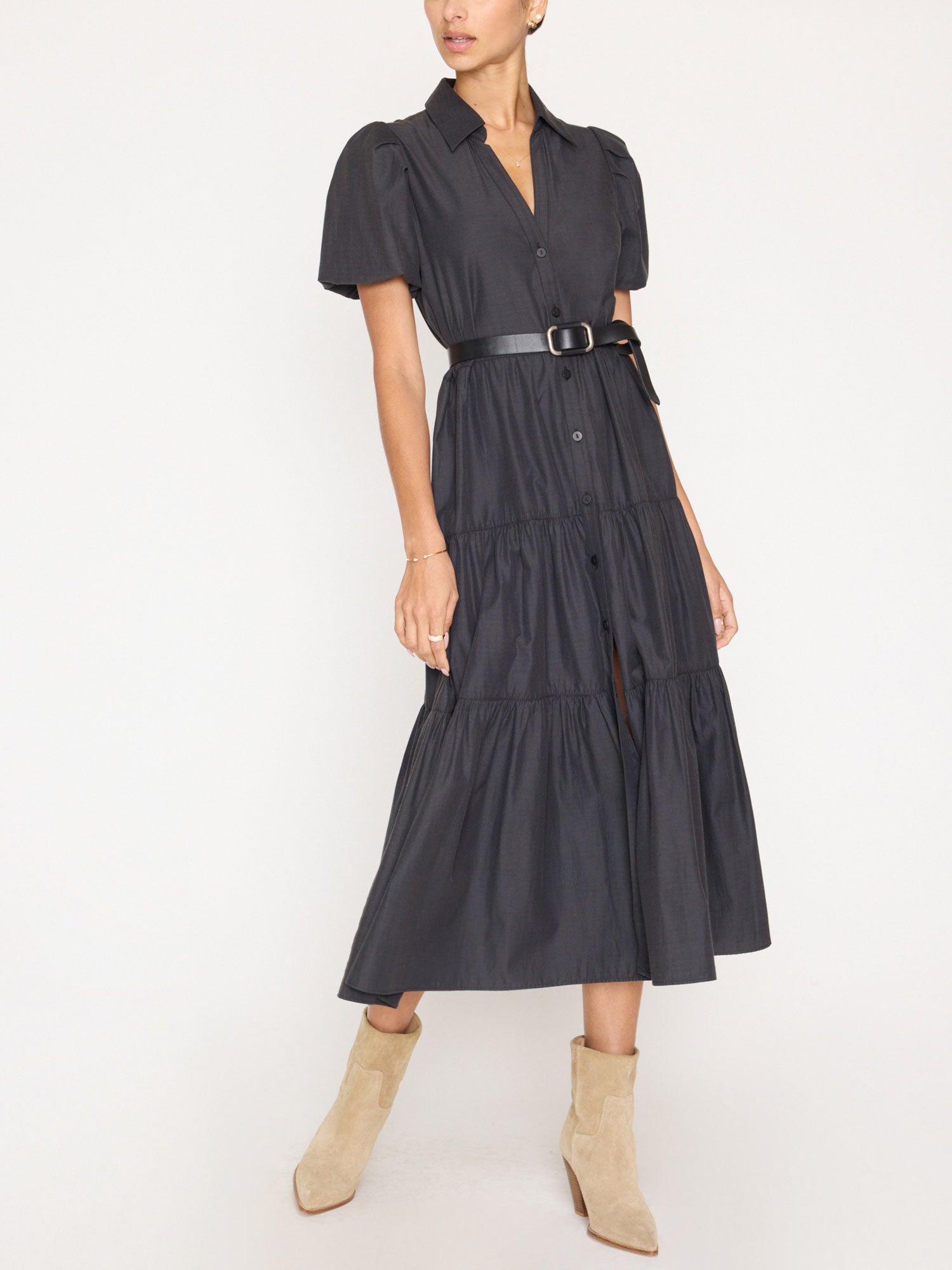 Havana Dress in Washed Black Black Dress Brochu Walker