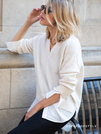 The Looker Layered V-Neck curated on LTK