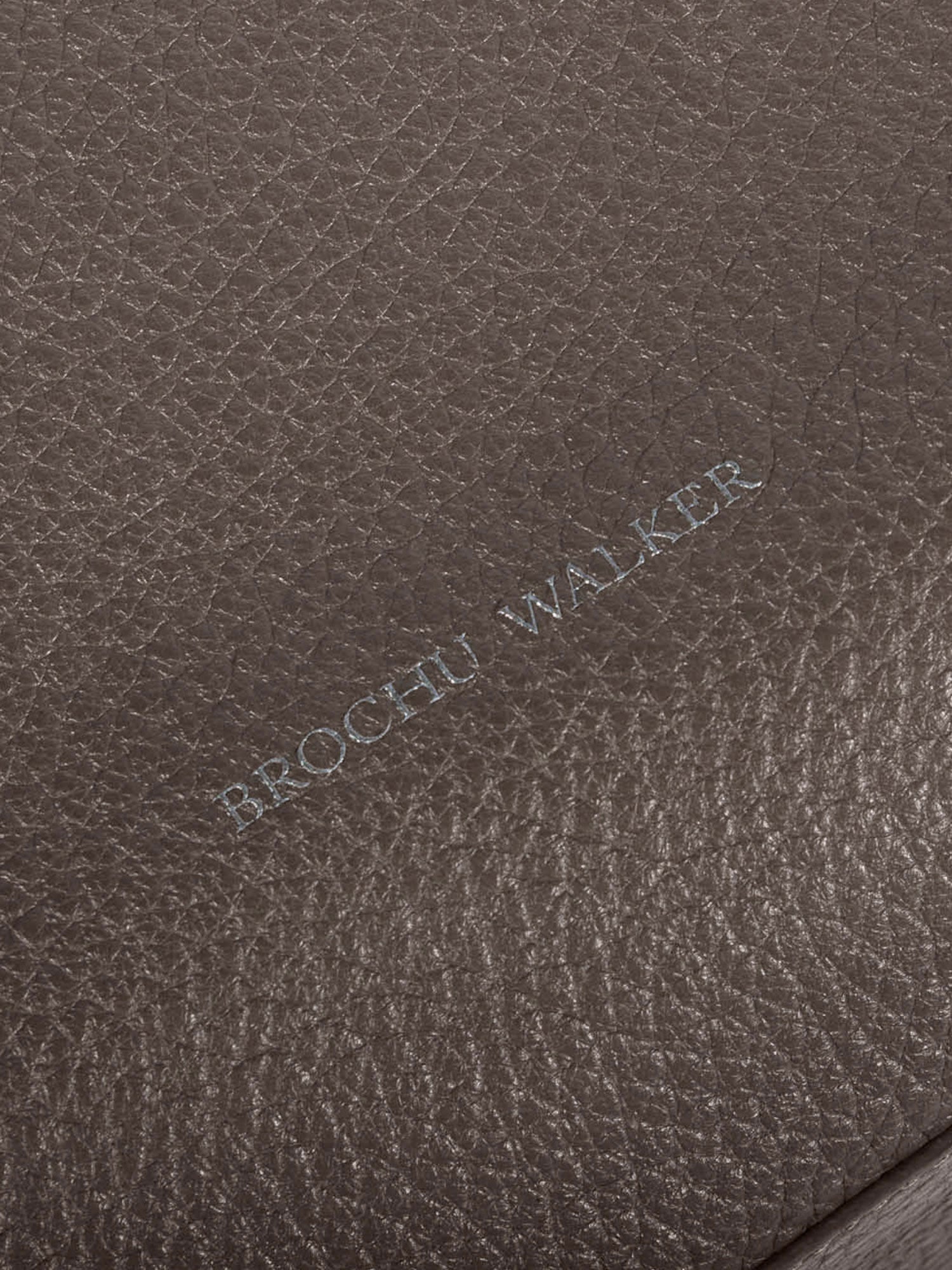 Everyday tan leather tote bag closeup view