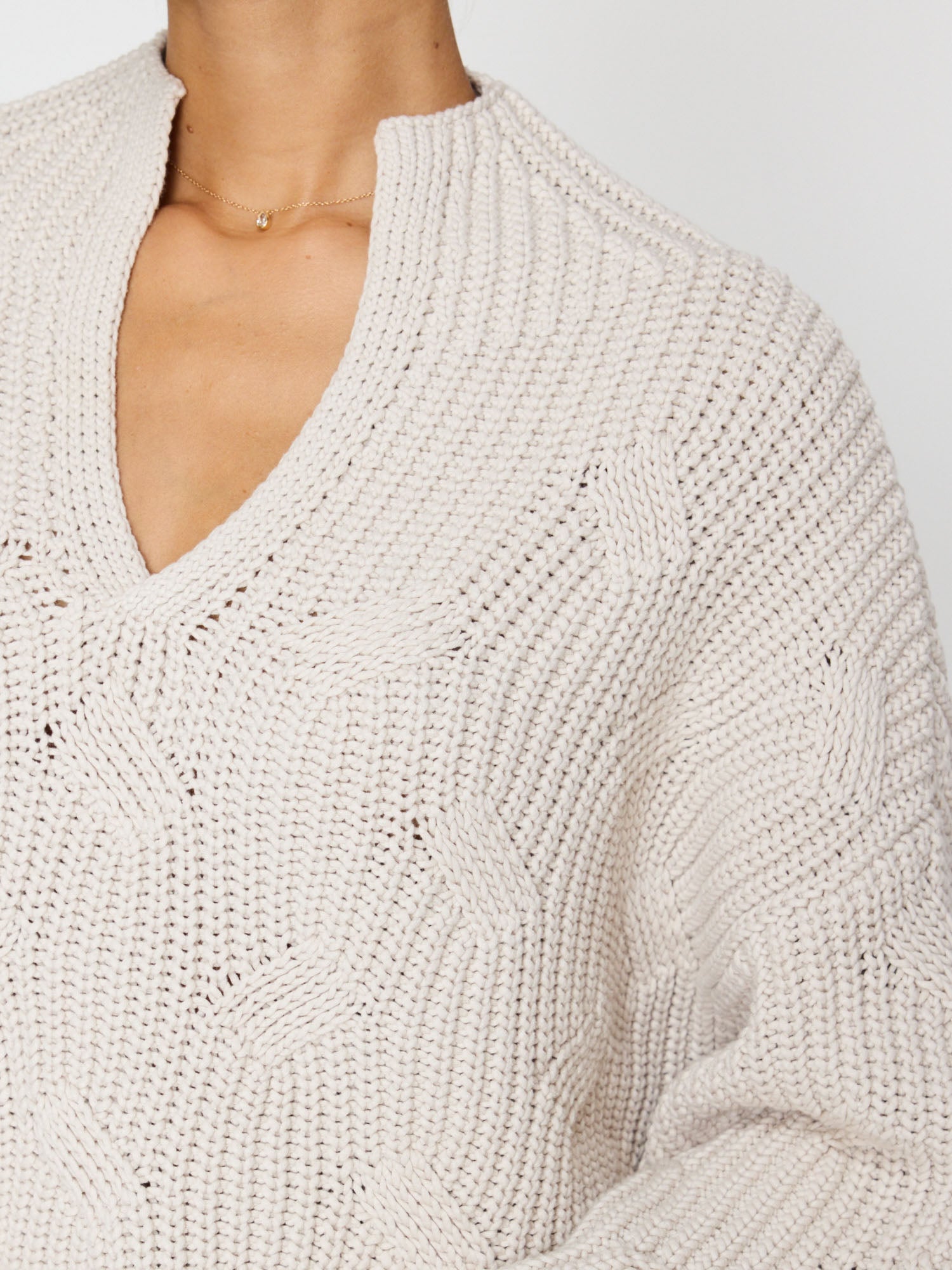 The Grayson Cable Pullover