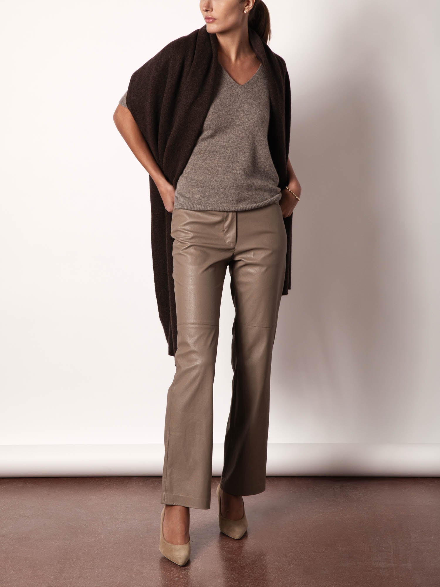 The Lara Vegan Leather Pant