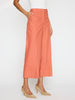 Lena orange cropped wide-leg pant side view