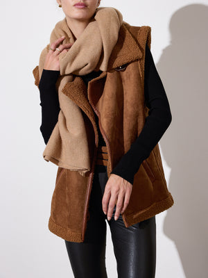 The Cashmere Fringe Wrap