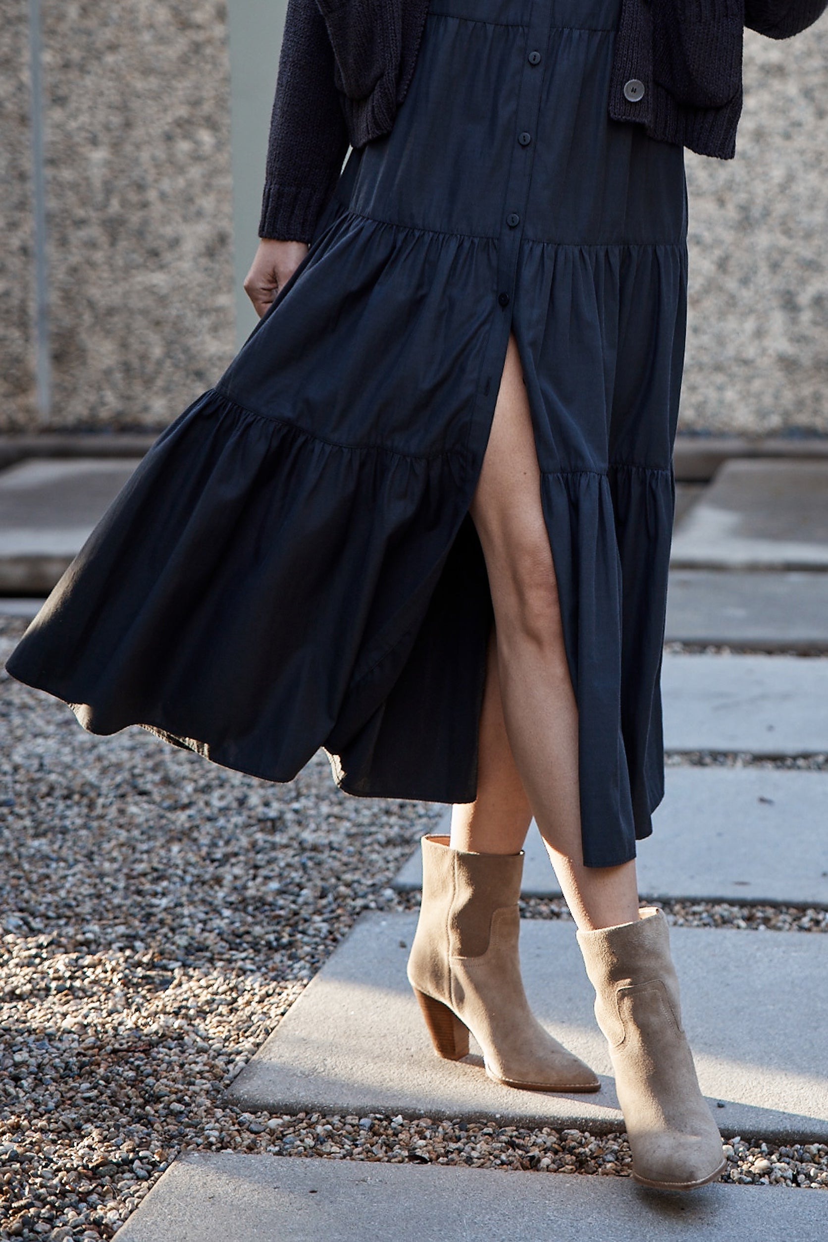 Timber suede ankle boots