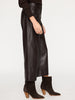 Odele brown cropped wide-leg pant side view