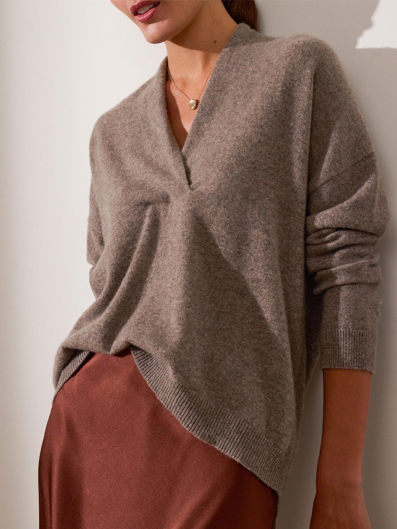 The Siena Wrap Neck Pullover