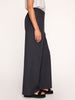 Joya mid-rise straight leg black pant side view