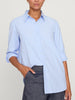 Lark button up light blue shirt front view 5