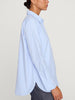 Lark button up light blue shirt side view