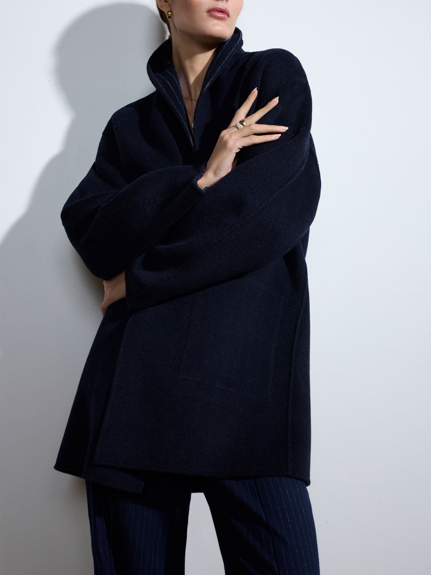 Velvet mina coat outlet navy