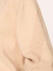 Pele tan crewneck sweater close up