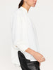 Soro v-neck long sleeve white top side view