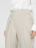 Fiera beige cropped pant close up