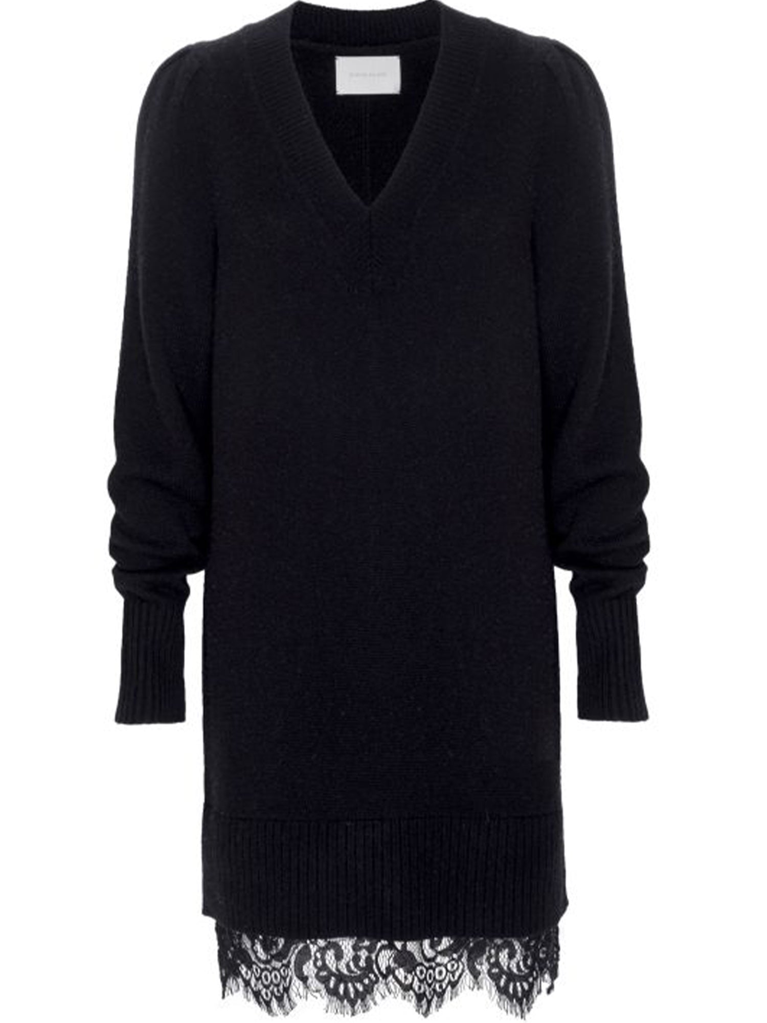 Brochu Walker Women's Elisa Lace Looker Sweater Dress, Black