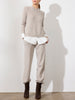 Andre cashmere grey sweatpant full view