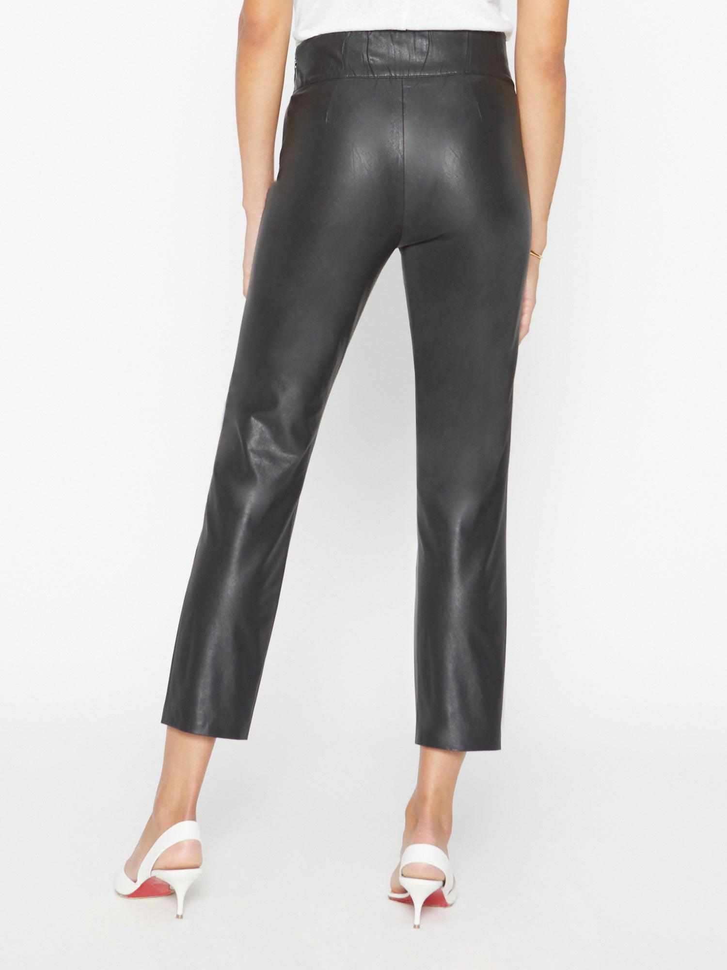 Evyline cropped leather trousers - Buy Winter sale online