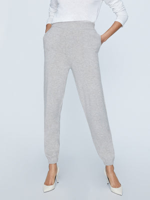 Andre cashmere grey sweatpant front view