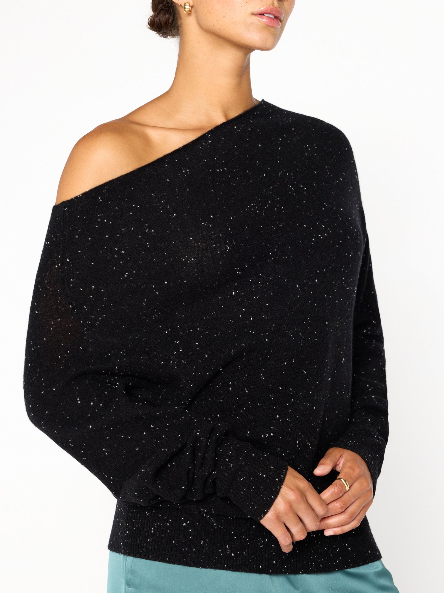 Women s Lori Off Shoulder in Black Multi