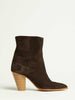 Marfa brown suede boot side view 3