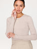 Tamsin longsleeve light grey bodysuit front view