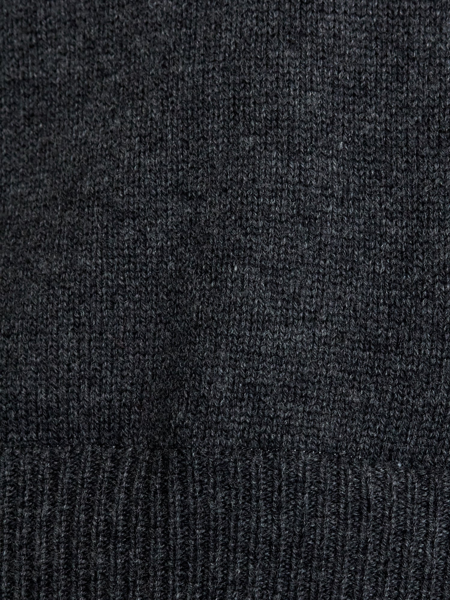 Brochu Walker | Women's V-neck Layered Pullover Sweater in Dark Charcoal