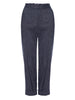 Westport indigo cropped pant flat view