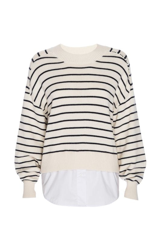 Women's Eden Striped Crew Looker Sweater – Brochu Walker