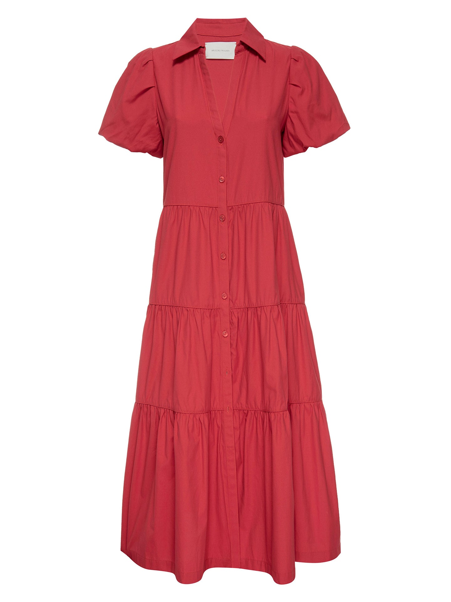 Women's Havana Dress in Red – Brochu Walker